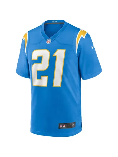 Los Angeles Chargers LaDainian Tomlinson Nike Powder Blue Game Retired Jersey 02