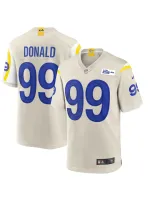 Los Angeles Rams Aaron Donald Nike Bone Player Game Jersey