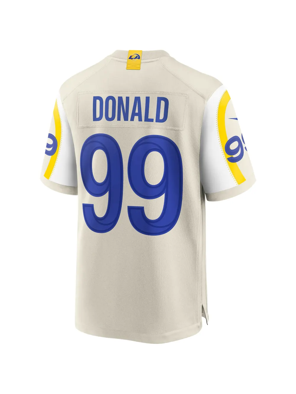 Los Angeles Rams Aaron Donald Nike Bone Player Game Jersey