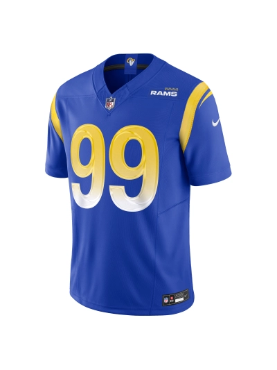 Los Angeles Rams Aaron Donald Nike Royal Vapor Limited Edition Jersey 02