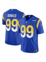 Los Angeles Rams Aaron Donald Nike Royal Vapor Limited Edition Jersey