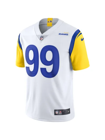 Los Angeles Rams Aaron Donald Nike White Alternate Vapor Limited Edition Jersey 02