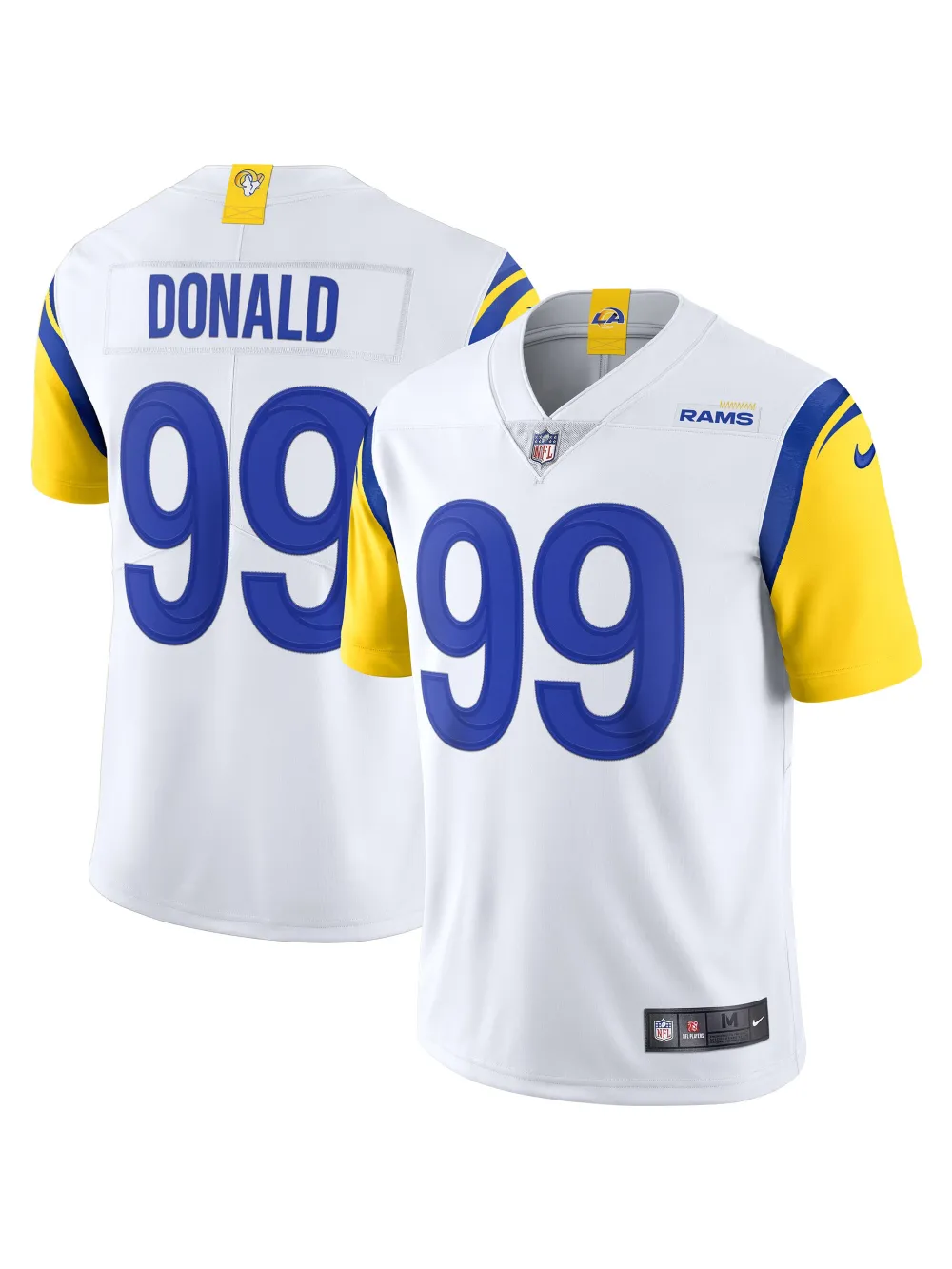 Los Angeles Rams Aaron Donald Nike White Alternate Vapor Limited Edition Jersey