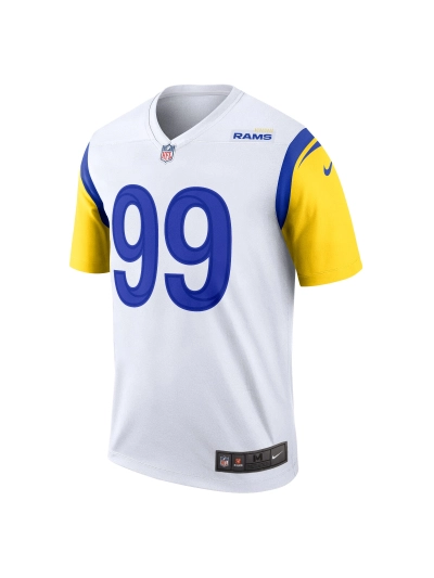 Los Angeles Rams Aaron Donald Nike White Legends Jersey 02