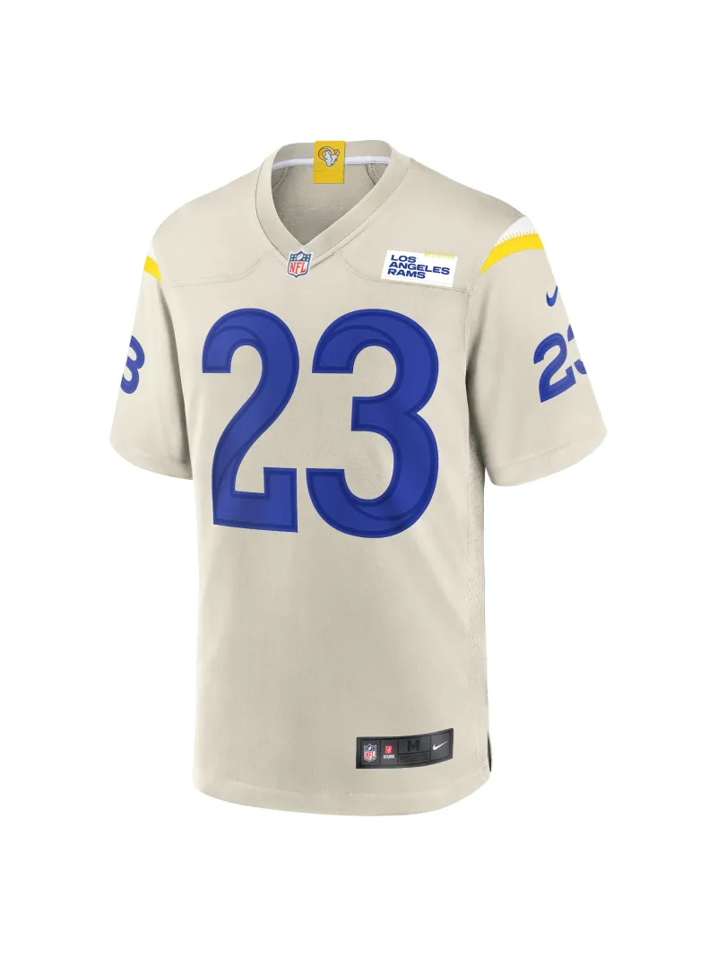 Los Angeles Rams Cam Akers Nike Bone Game Jersey