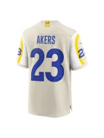 Los Angeles Rams Cam Akers Nike Bone Game Jersey