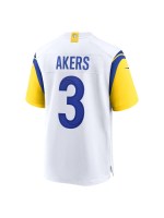 Los Angeles Rams Cam Akers Nike White Game Jersey