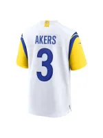 Los Angeles Rams Cam Akers Nike White Game Jersey