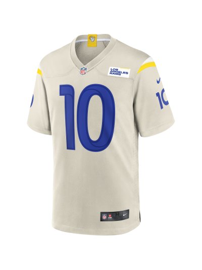 Los Angeles Rams Cooper Kupp Nike Bone Game Jersey 02