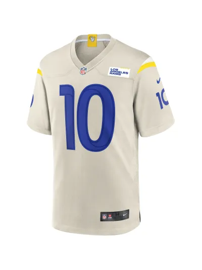 Los Angeles Rams Cooper Kupp Nike Bone Game Jersey 02