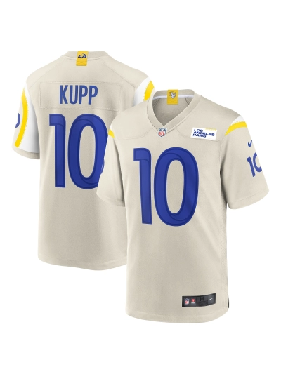 Los Angeles Rams Cooper Kupp Nike Bone Player Game Jersey 01