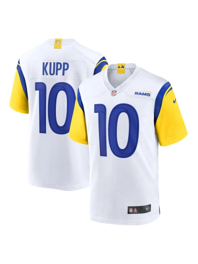 Los Angeles Rams Cooper Kupp Nike White Alternate Game Jersey 01