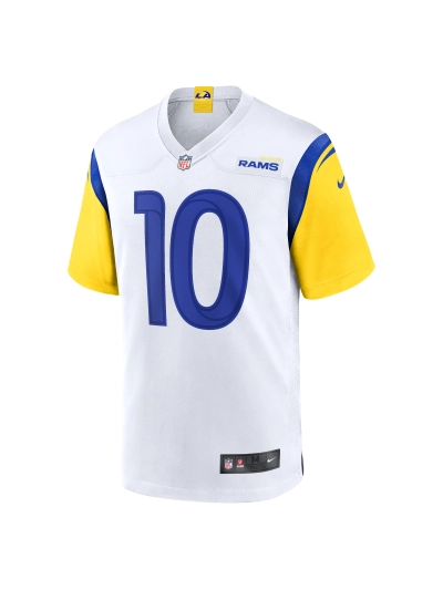 Los Angeles Rams Cooper Kupp Nike White Alternate Game Jersey 02