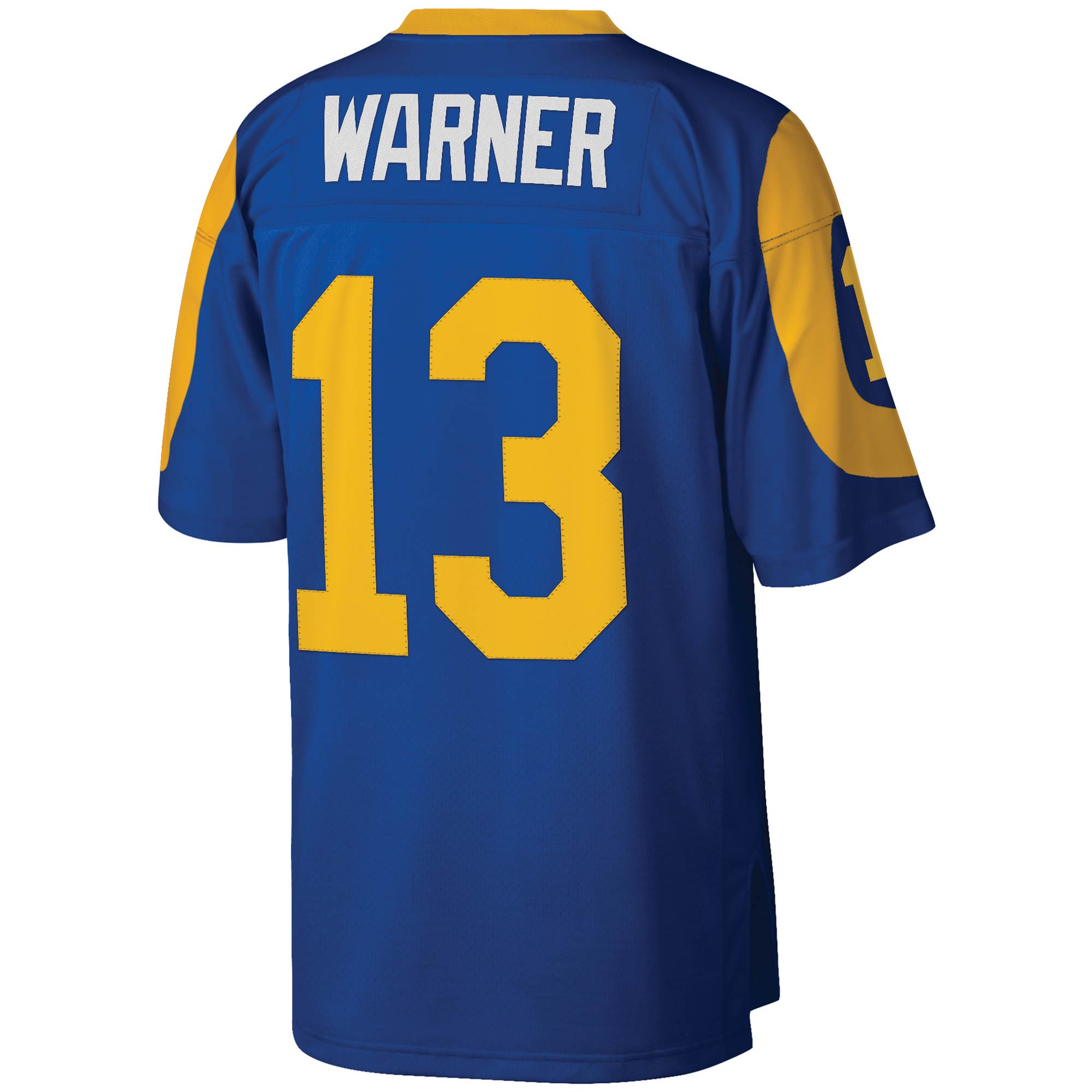 Los Angeles Rams Kurt Warner Mitchell & Ness Royal Legacy Replica Jersey