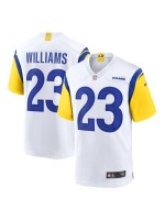 Los Angeles Rams Kyren Williams Nike White Game Jersey