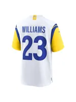Los Angeles Rams Kyren Williams Nike White Game Jersey