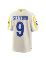 Los Angeles Rams Matthew Stafford Nike Bone Game Jersey
