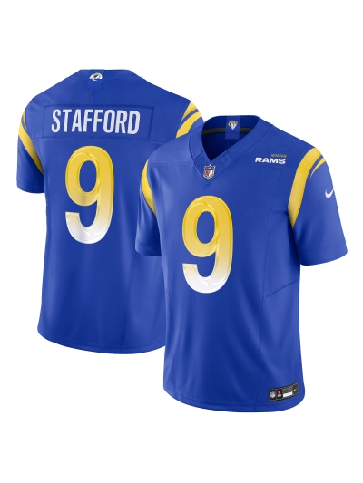 Los Angeles Rams Matthew Stafford Nike Royal Vapor Limited Edition Jersey 01