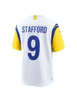 Los Angeles Rams Matthew Stafford Nike White Alternate Game Jersey