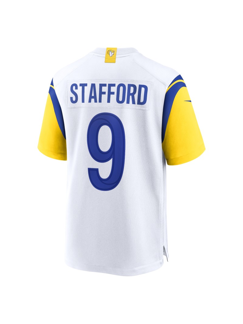 Los Angeles Rams Matthew Stafford Nike White Alternate Game Jersey