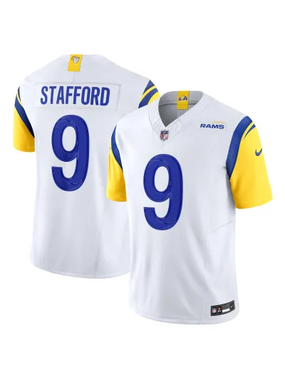 Los Angeles Rams Matthew Stafford Nike White Alternate Vapor Limited Edition Jersey 01