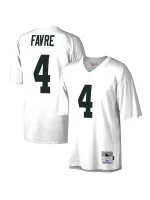 Men's Green Bay Packers Brett Favre Mitchell & Ness White Legacy Replica Jersey