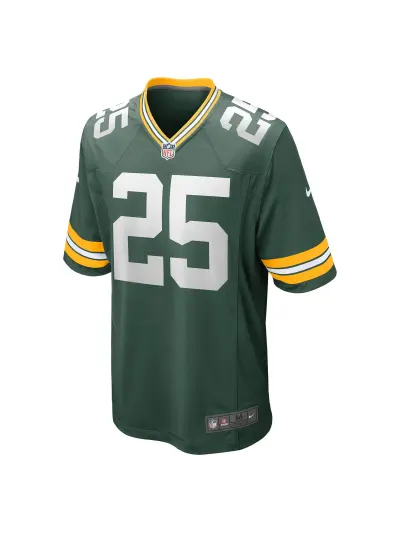 Men's Green Bay Packers Keisean Nixon Nike Green Player Jersey 02