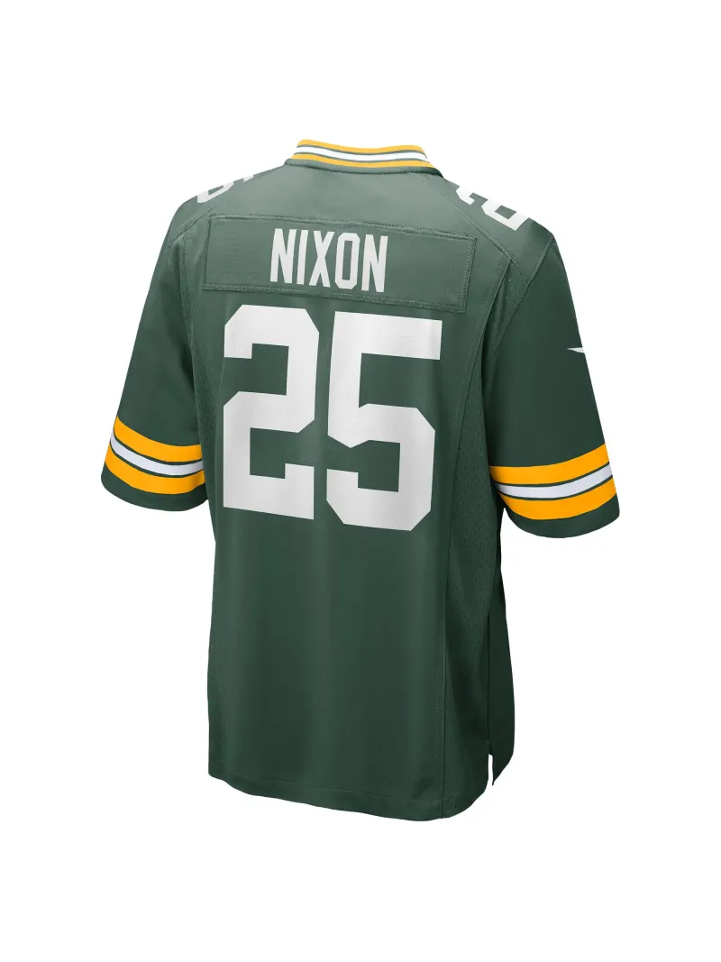 Men's Green Bay Packers Keisean Nixon Nike Green Player Jersey