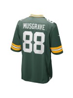Men's Green Bay Packers Luke Musgrave Nike Green Game Jersey