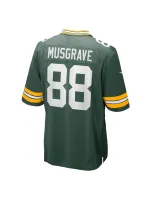 Men's Green Bay Packers Luke Musgrave Nike Green Game Jersey