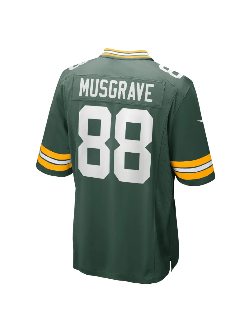Men's Green Bay Packers Luke Musgrave Nike Green Game Jersey