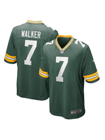 Men's Green Bay Packers Quay Walker Nike Green Players Game Jersey 01