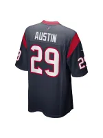 Men's Houston Texans Alex Austin Nike Navy Game Jersey