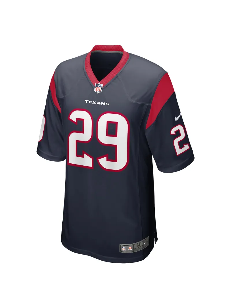 Men's Houston Texans Alex Austin Nike Navy Game Jersey
