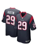 Men's Houston Texans Alex Austin Nike Navy Game Jersey