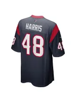 Men's Houston Texans Christian Harris Nike Navy Player Jersey