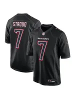 Men's Houston Texans CJ Stroud Nike Black Stylish Game Jersey
