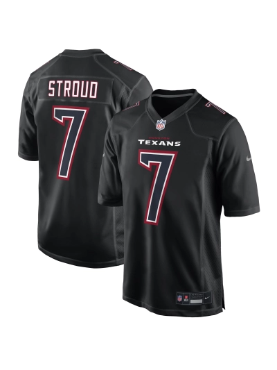 Men's Houston Texans CJ Stroud Nike Black Stylish Game Jersey 01