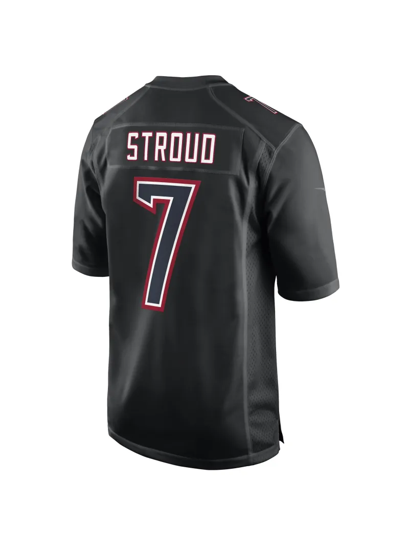Men's Houston Texans CJ Stroud Nike Black Stylish Game Jersey
