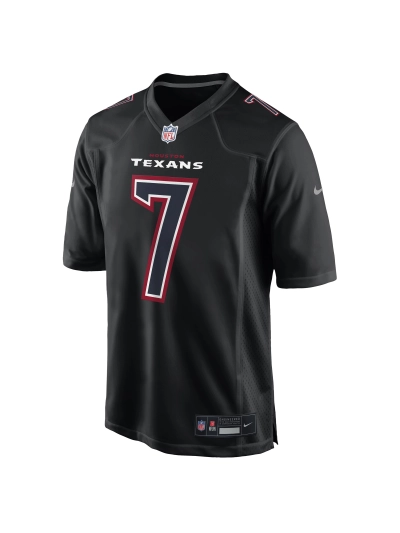 Men's Houston Texans CJ Stroud Nike Black Stylish Game Jersey 02