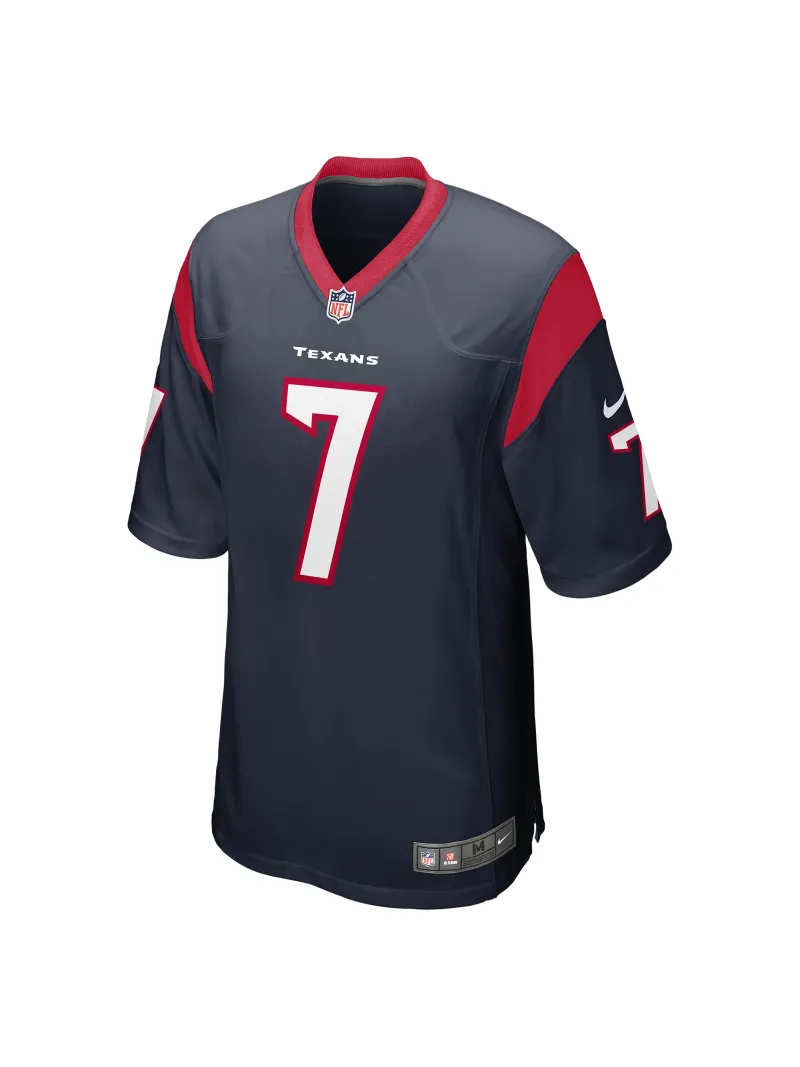 Men's Houston Texans CJ Stroud Nike Navy Legends Jersey