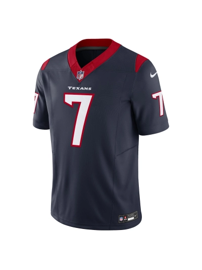 Men's Houston Texans CJ Stroud Nike Navy Vapor FUSE Limited Jersey 02