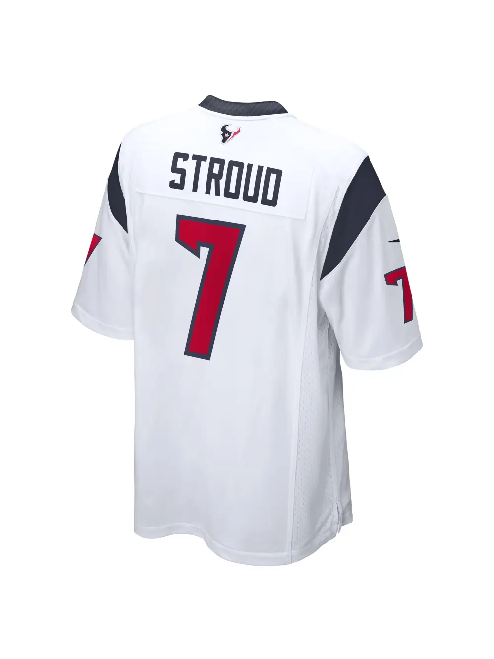 Men's Houston Texans CJ Stroud Nike White 2023 NFL Draft First Round Game Jersey