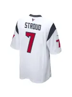 Men's Houston Texans CJ Stroud Nike White 2023 NFL Draft First Round Game Jersey