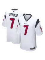 Men's Houston Texans CJ Stroud Nike White 2023 NFL Draft First Round Game Jersey
