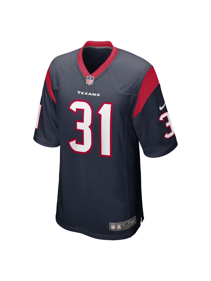 Men's Houston Texans Dameon Pierce Nike Navy Player Jersey