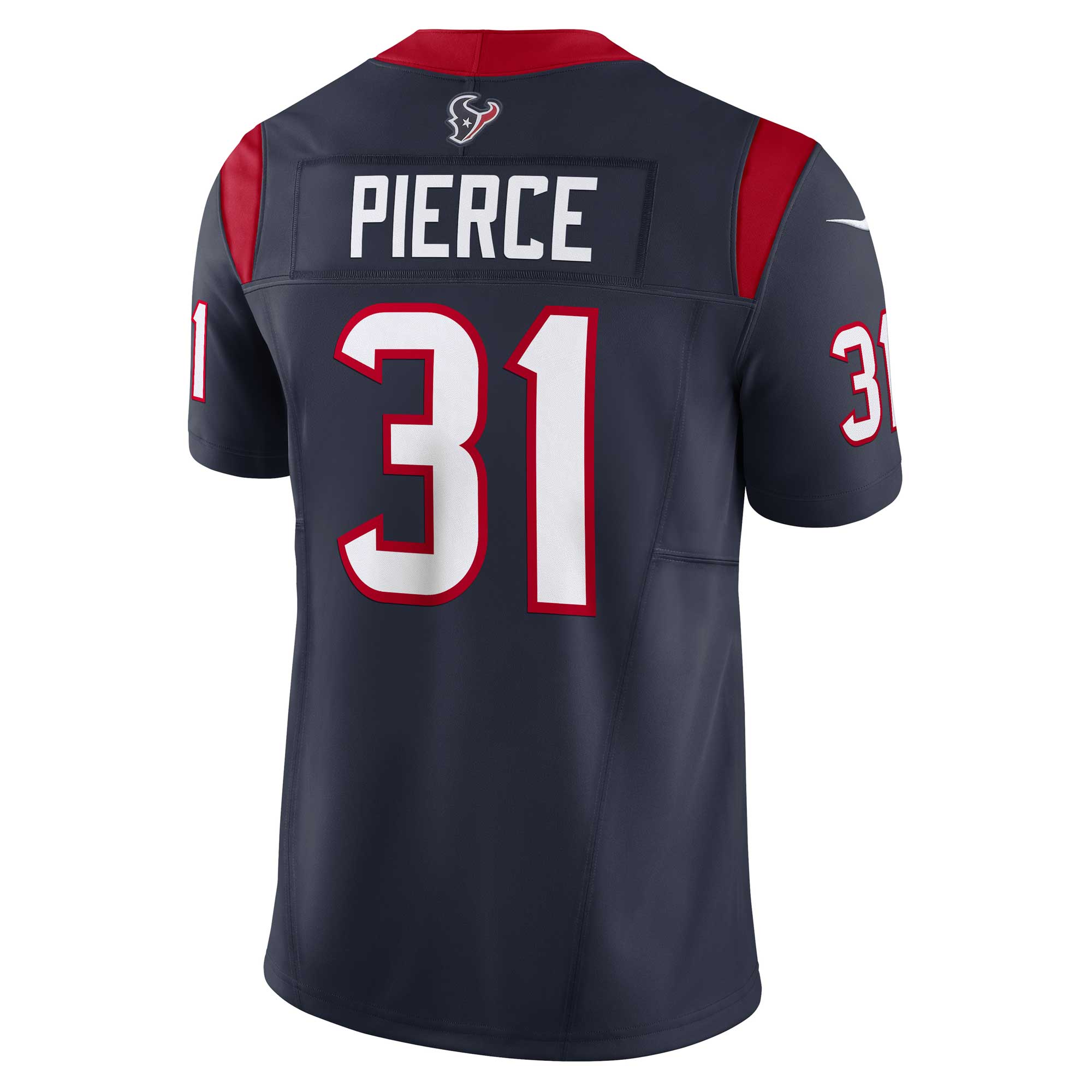 Men's Houston Texans Dameon Pierce Nike Navy Vapor FUSE Limited Jersey