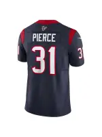 Men's Houston Texans Dameon Pierce Nike Navy Vapor FUSE Limited Jersey