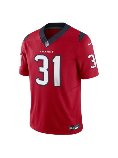 Men's Houston Texans Dameon Pierce Nike Red Vapor FUSE Limited Jersey 02