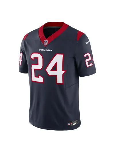 Men's Houston Texans Derek Stingley Jr. Nike Navy Vapor FUSE Limited Jersey 02